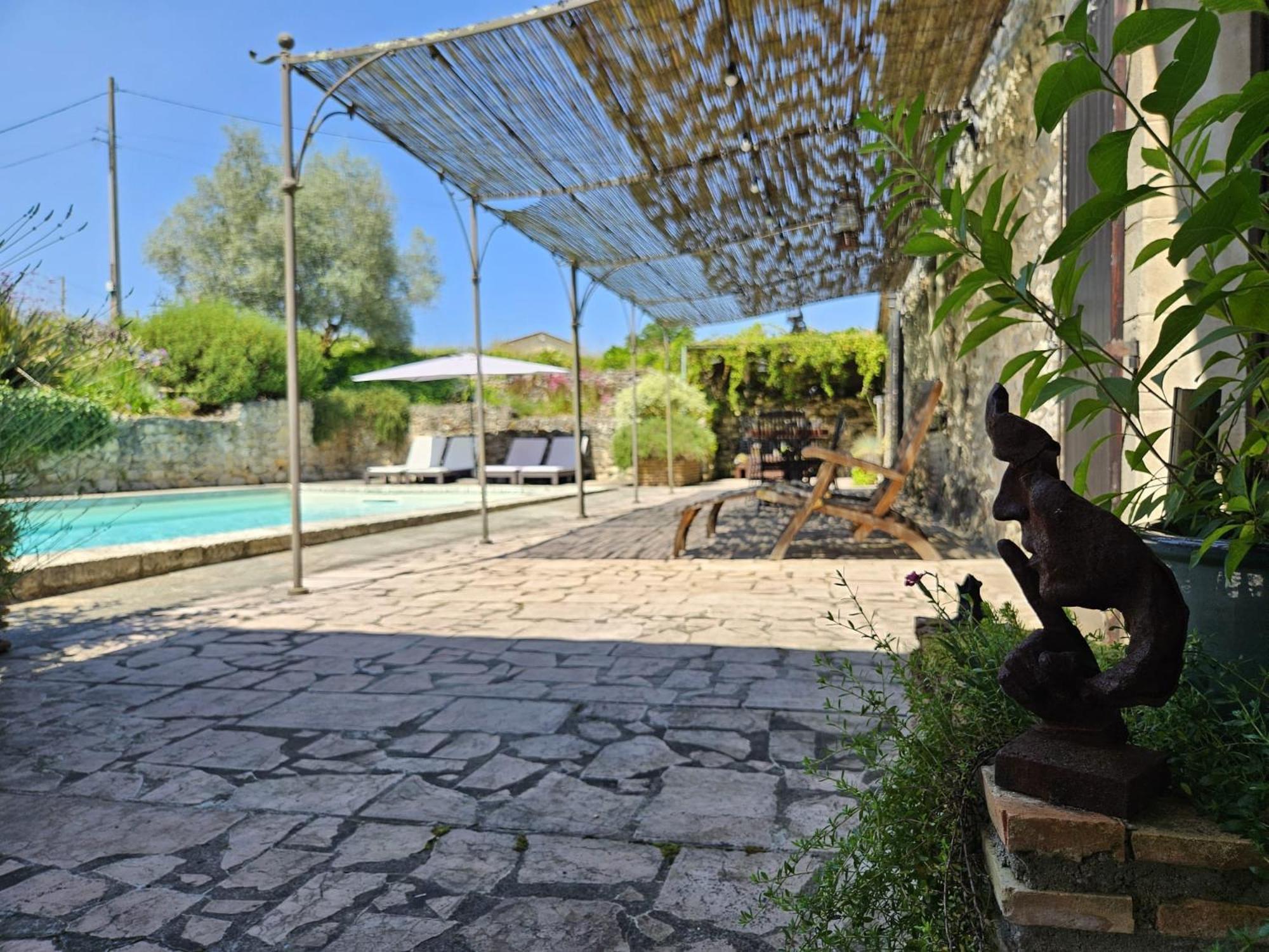 Villa Roulotte Fleur des Champs à Sigalens Extérieur photo